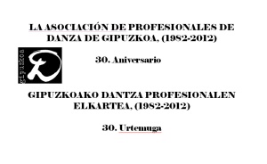 30 Años, Asociación Profesionales Danza Gipuzkoa