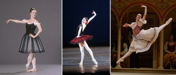 De izda a dcha: Julie Kent, Paloma Herrera y Xiomara Reyes, todas Bailarinas Principales del American Ballet Theatre que se retiran en 2015.